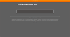 Desktop Screenshot of bohemiantreehouse.com
